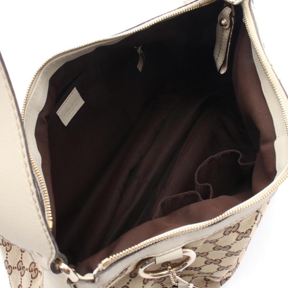 GUCCI Brown Leather Shoulder Bag - Picture 3 of 9